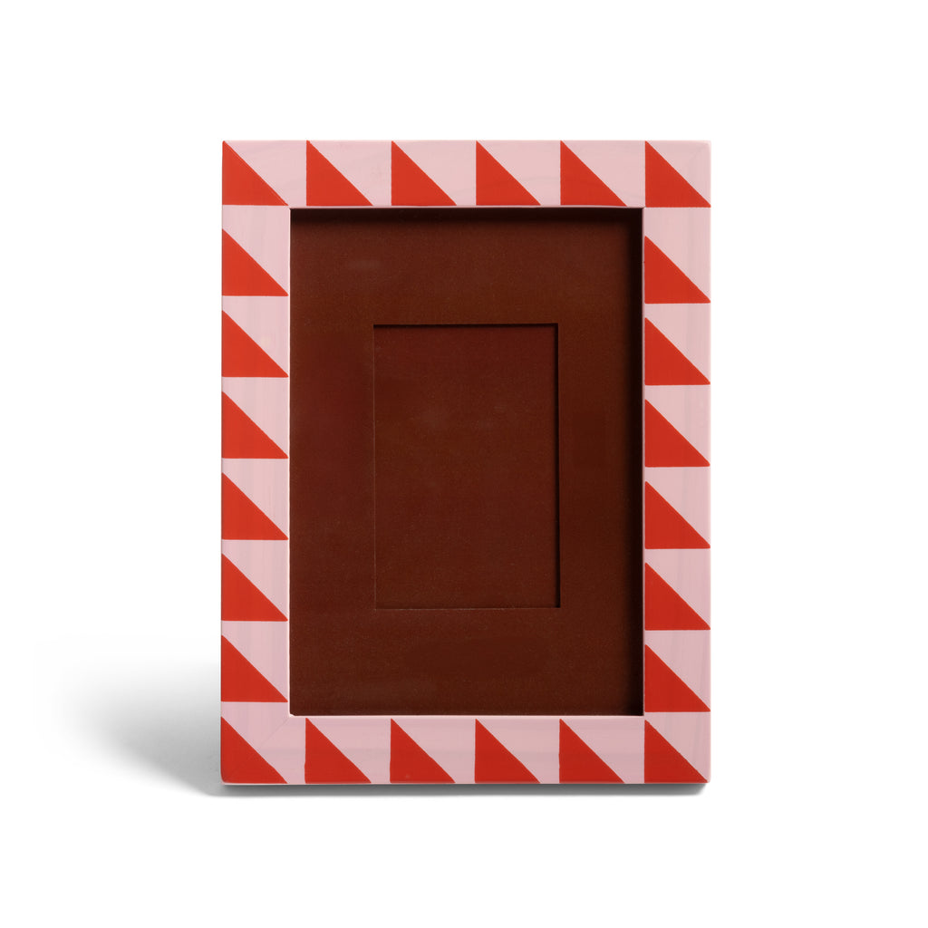 Pink Triangle Photo Frame