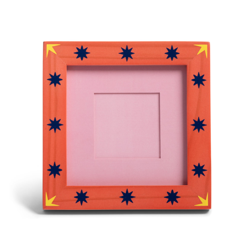 Pink Star Photo Frame