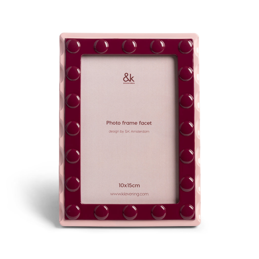Facet Pink Large Frame
