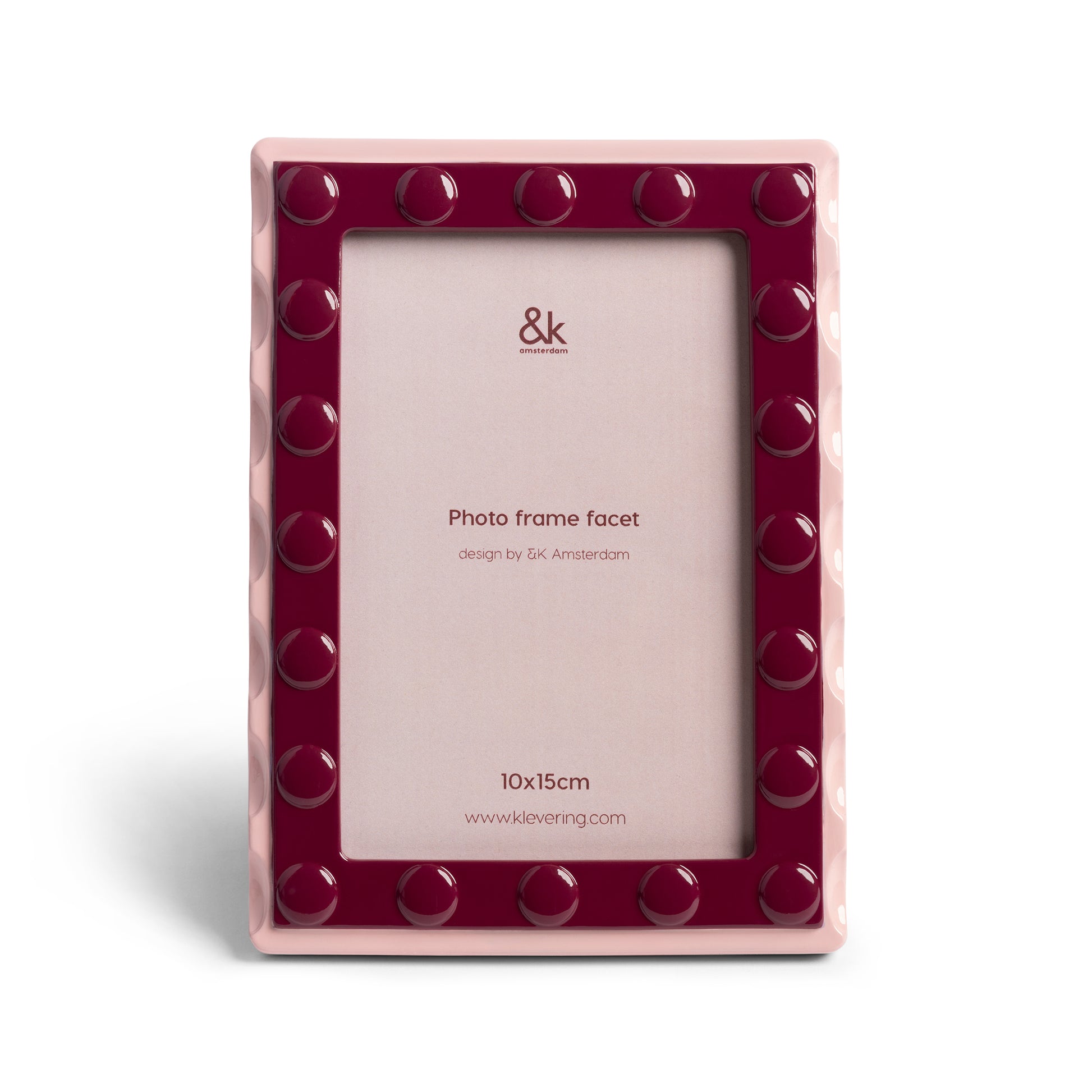 Facet Pink Large Frame