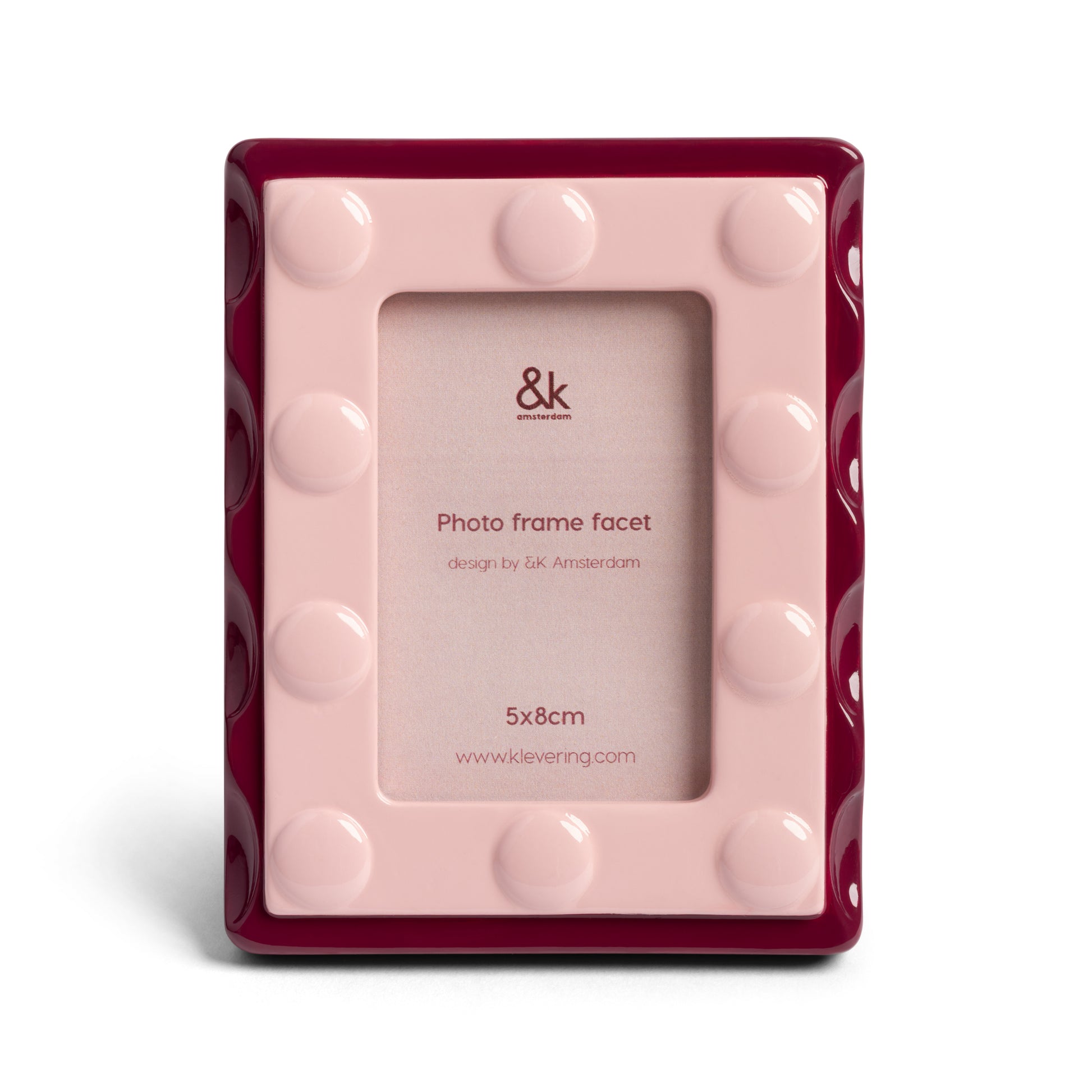 Facet Pink Small Frame