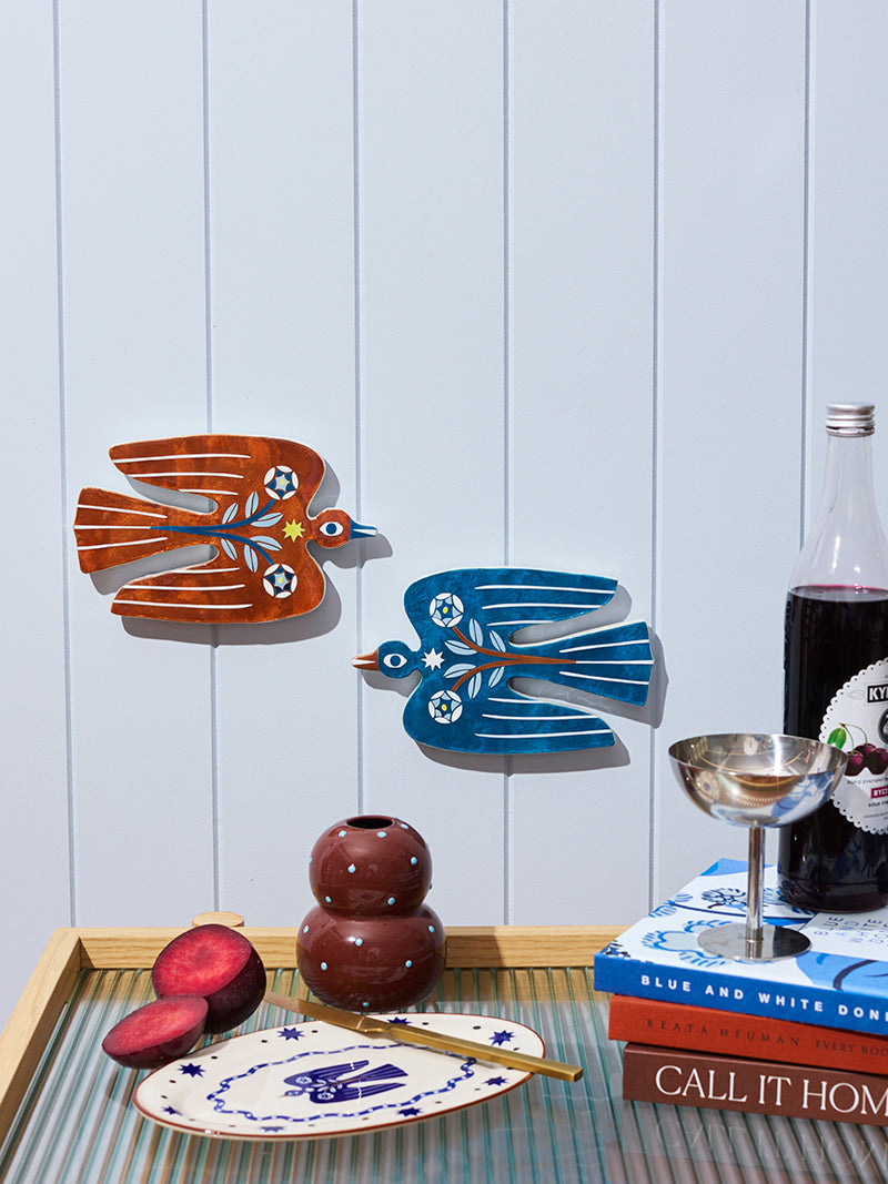 Blue Bird Wall Hanging