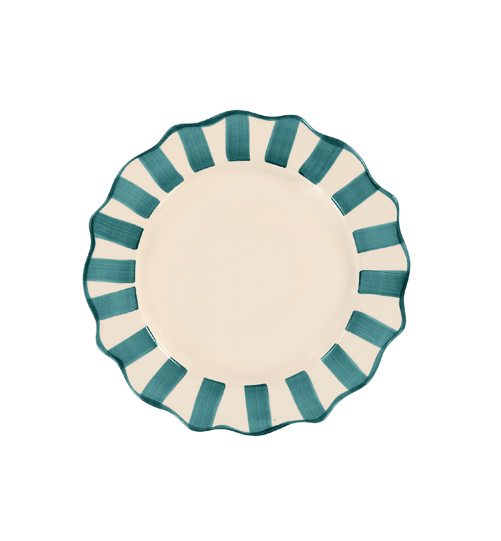 Pine Scallop Plate