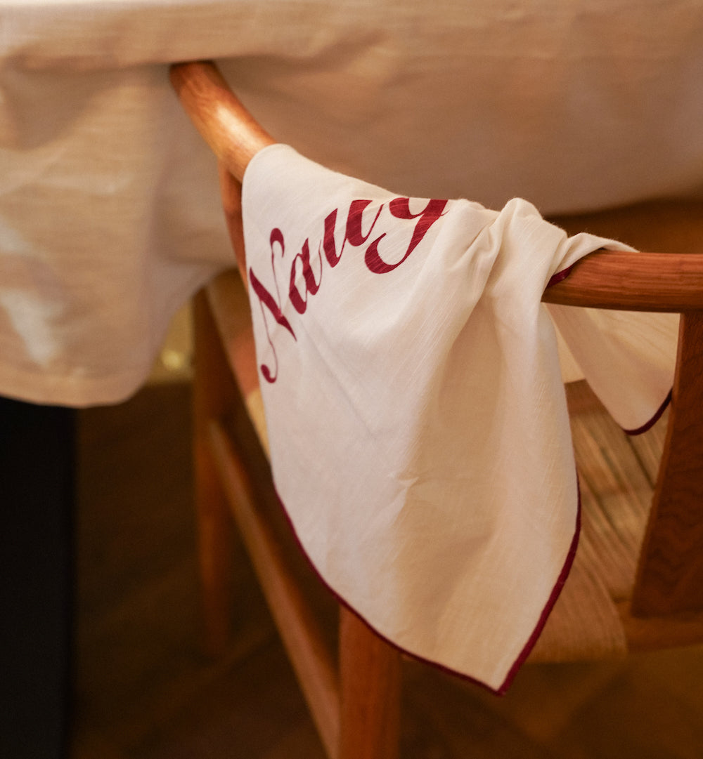 Naughty and Nice Napkin Set of 2