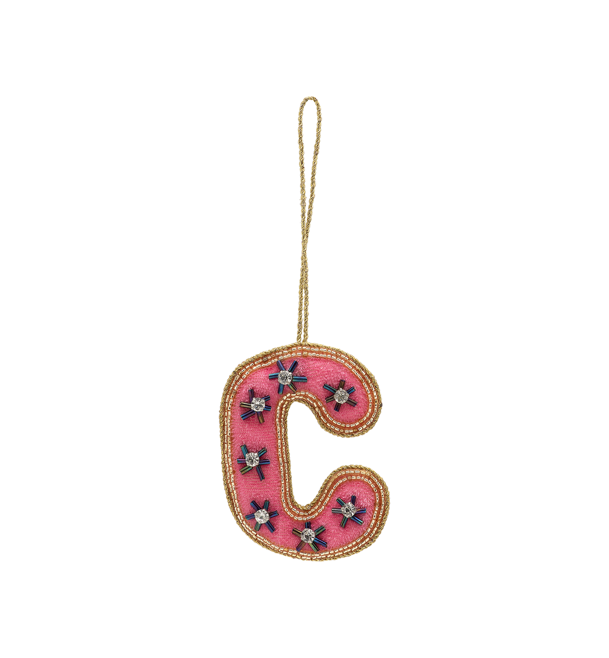 C Initial Ornament
