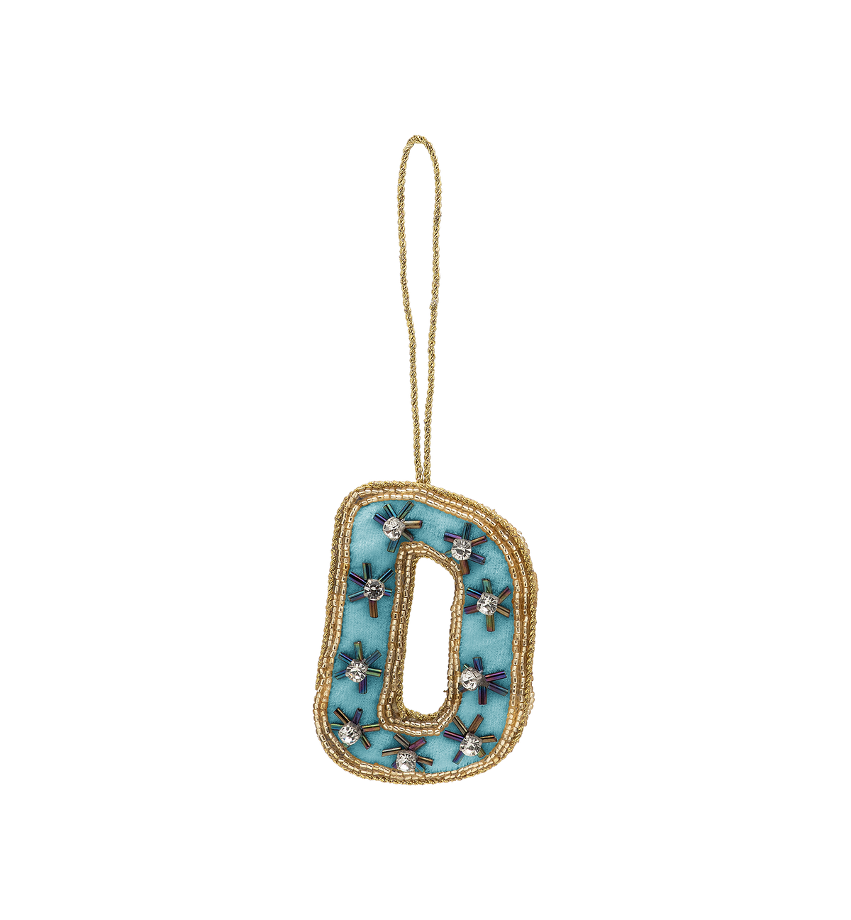 D Initial Ornament