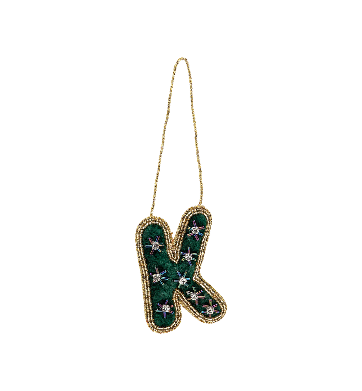 K Initial Ornament
