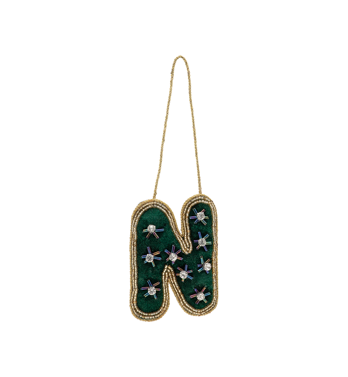 N Initial Ornament