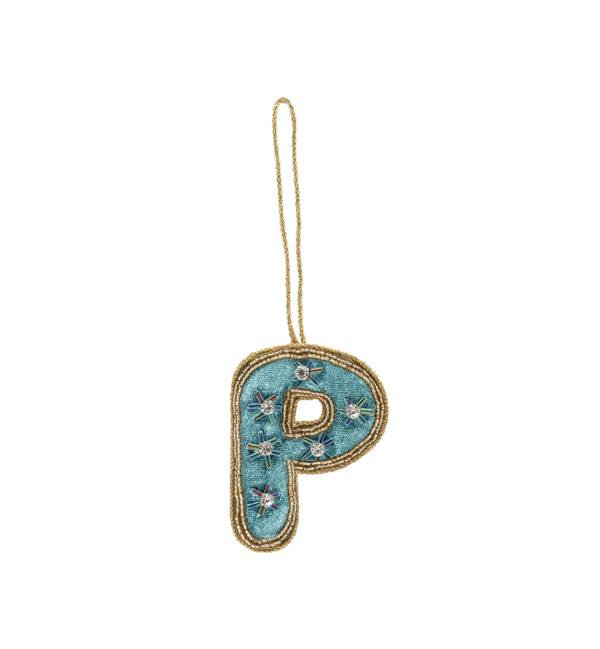 P Initial Ornament