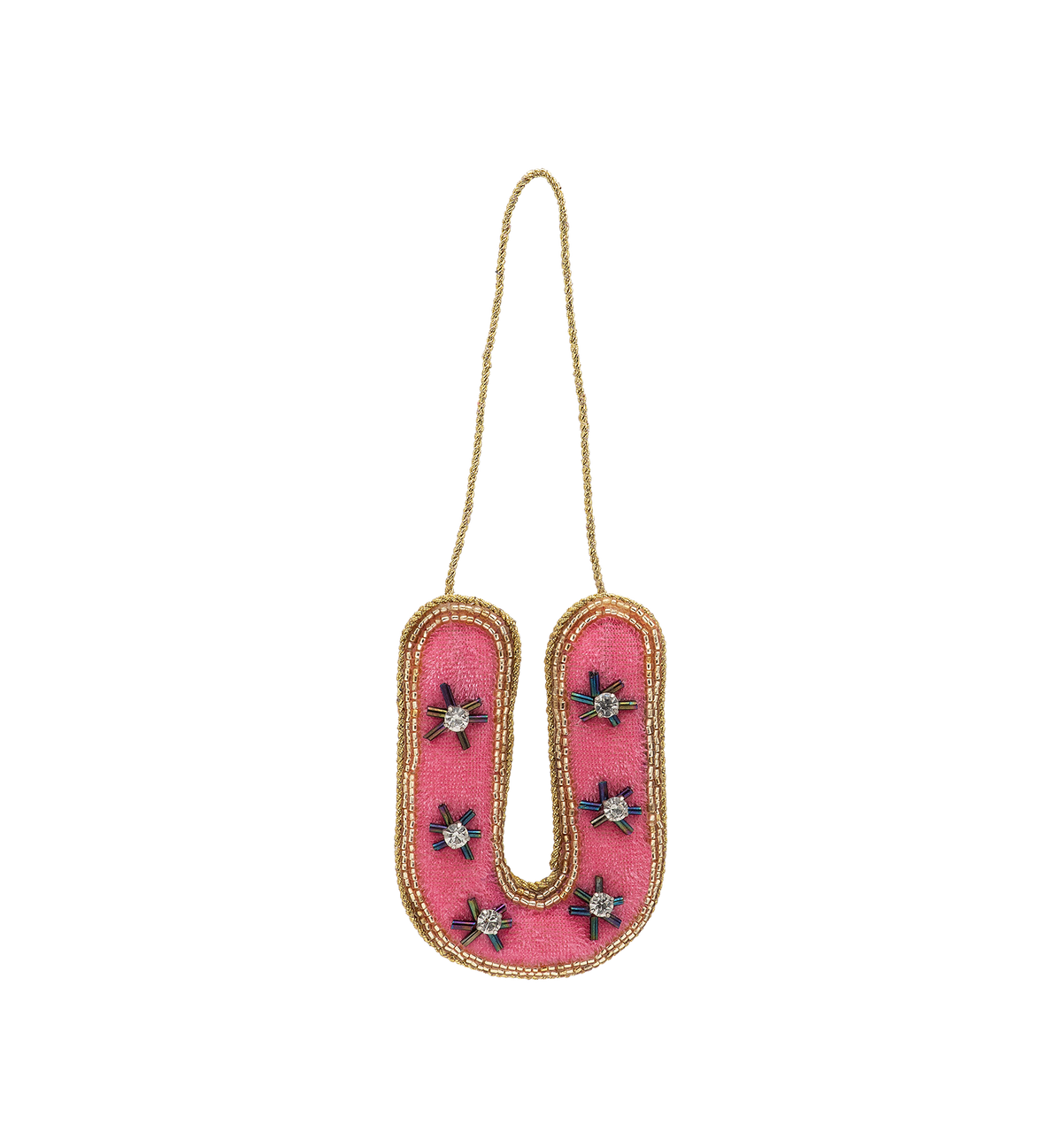 U Initial Ornament