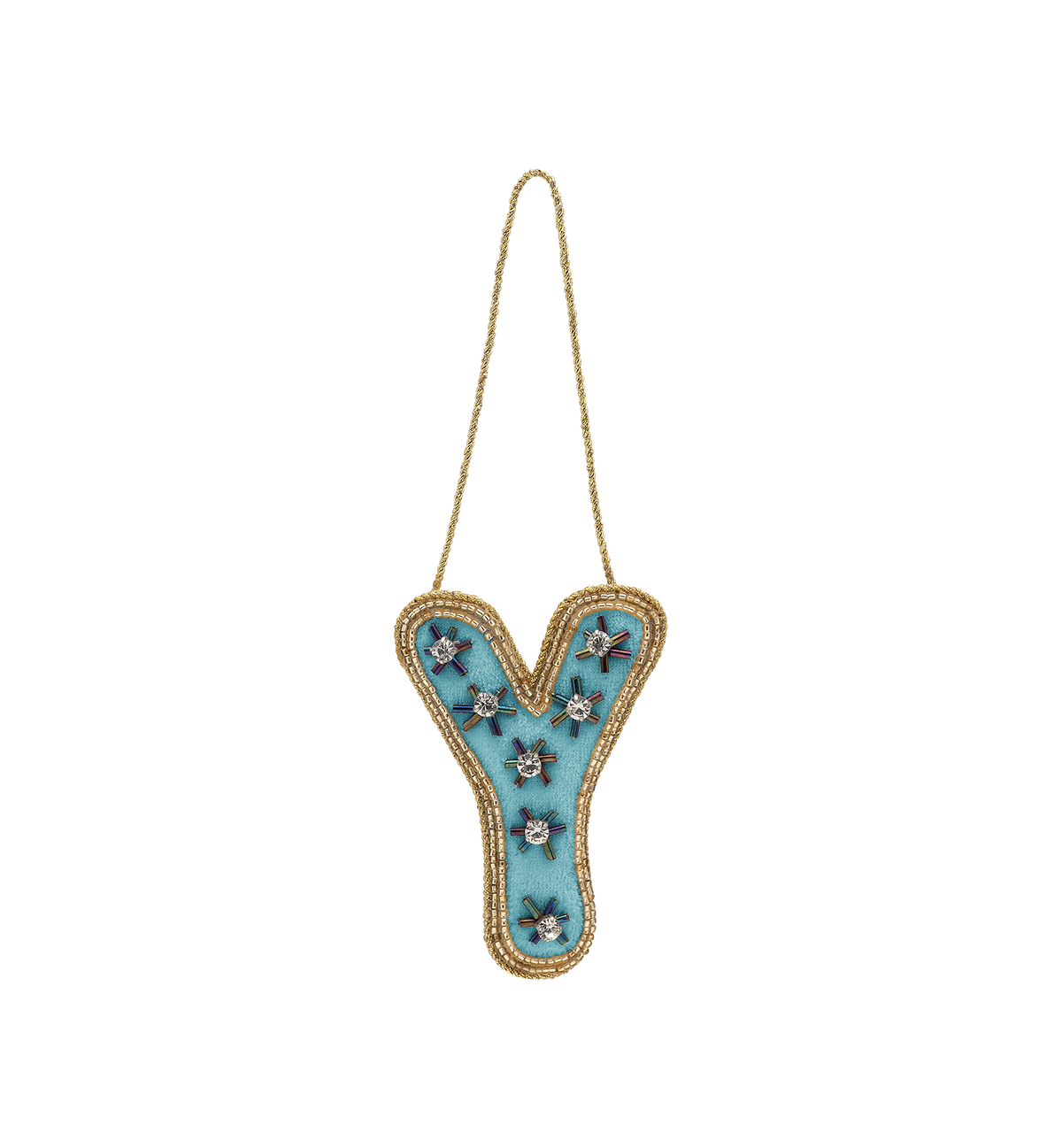 Y Initial Ornament