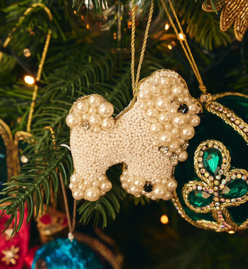 Poodle Ornament