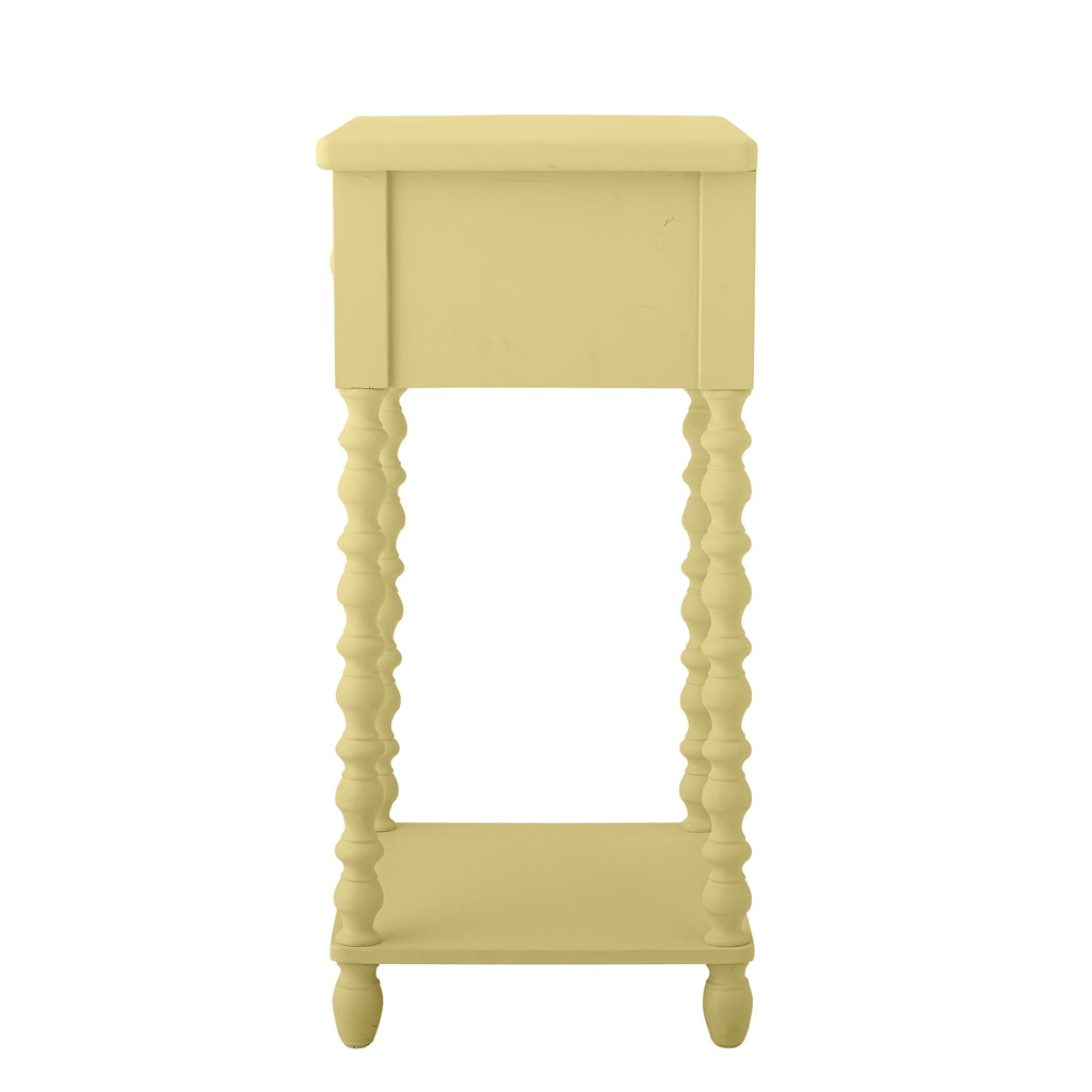 Yellow Side Table