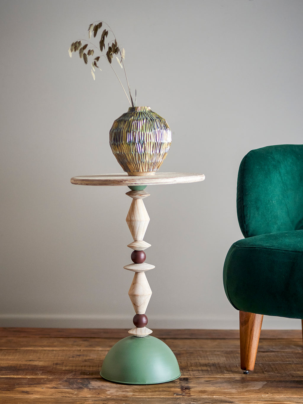 Green Side Table