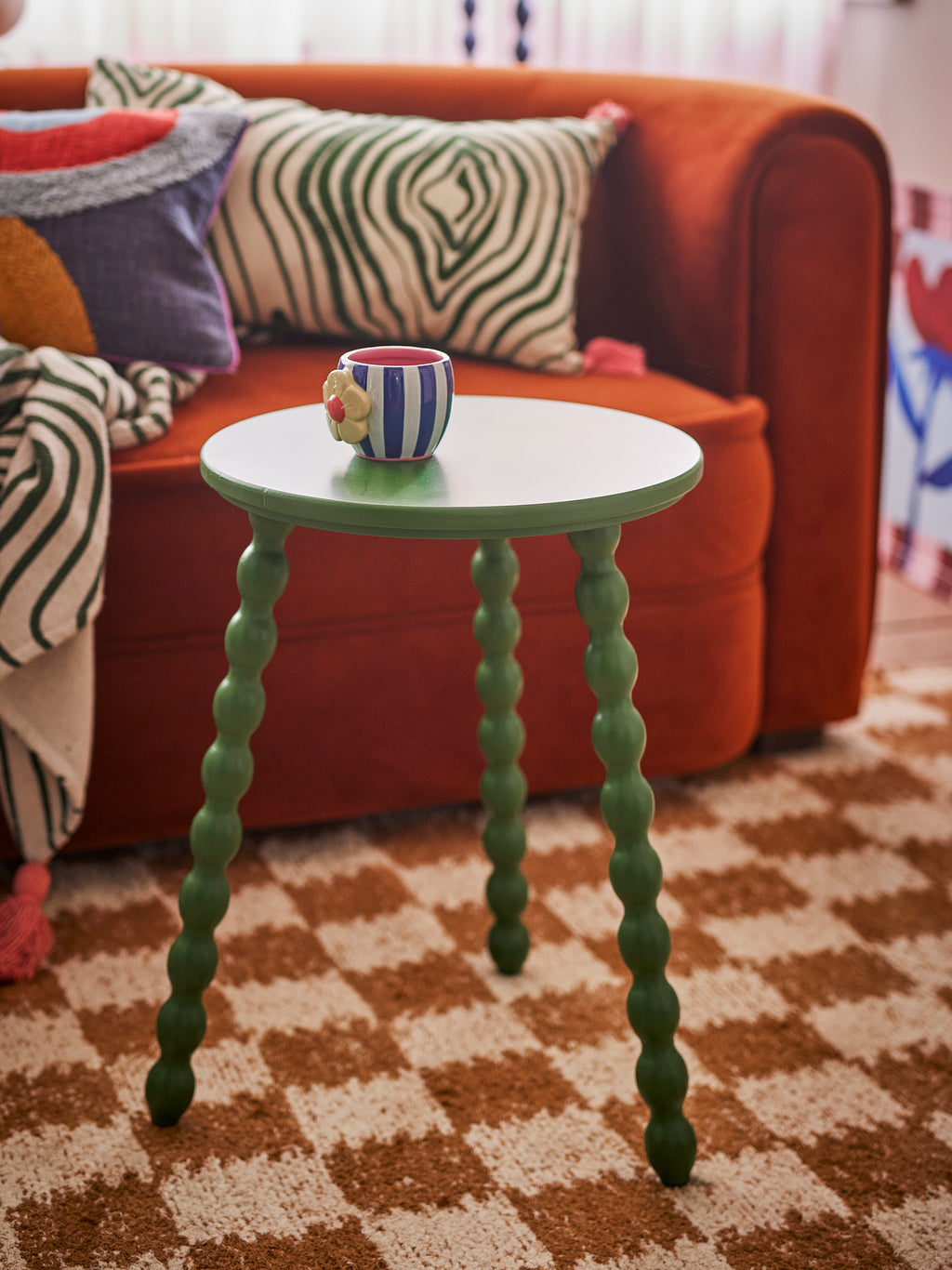 Green Side Table
