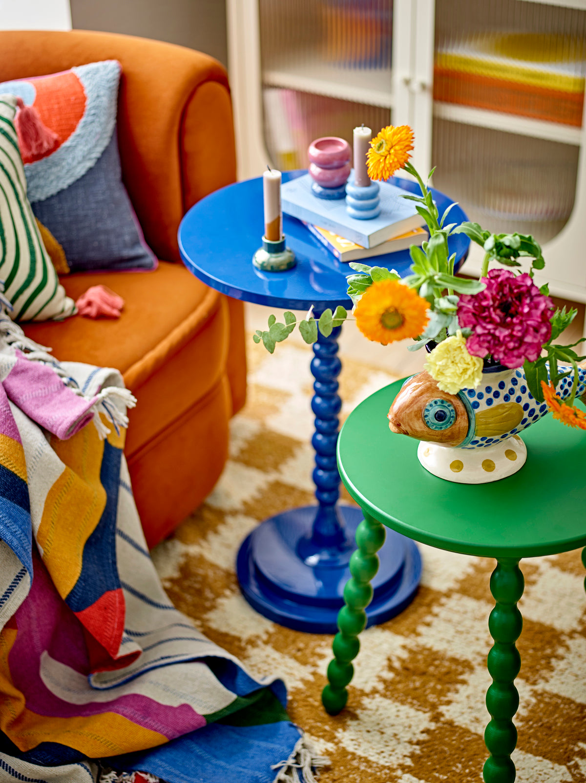 Green Side Table