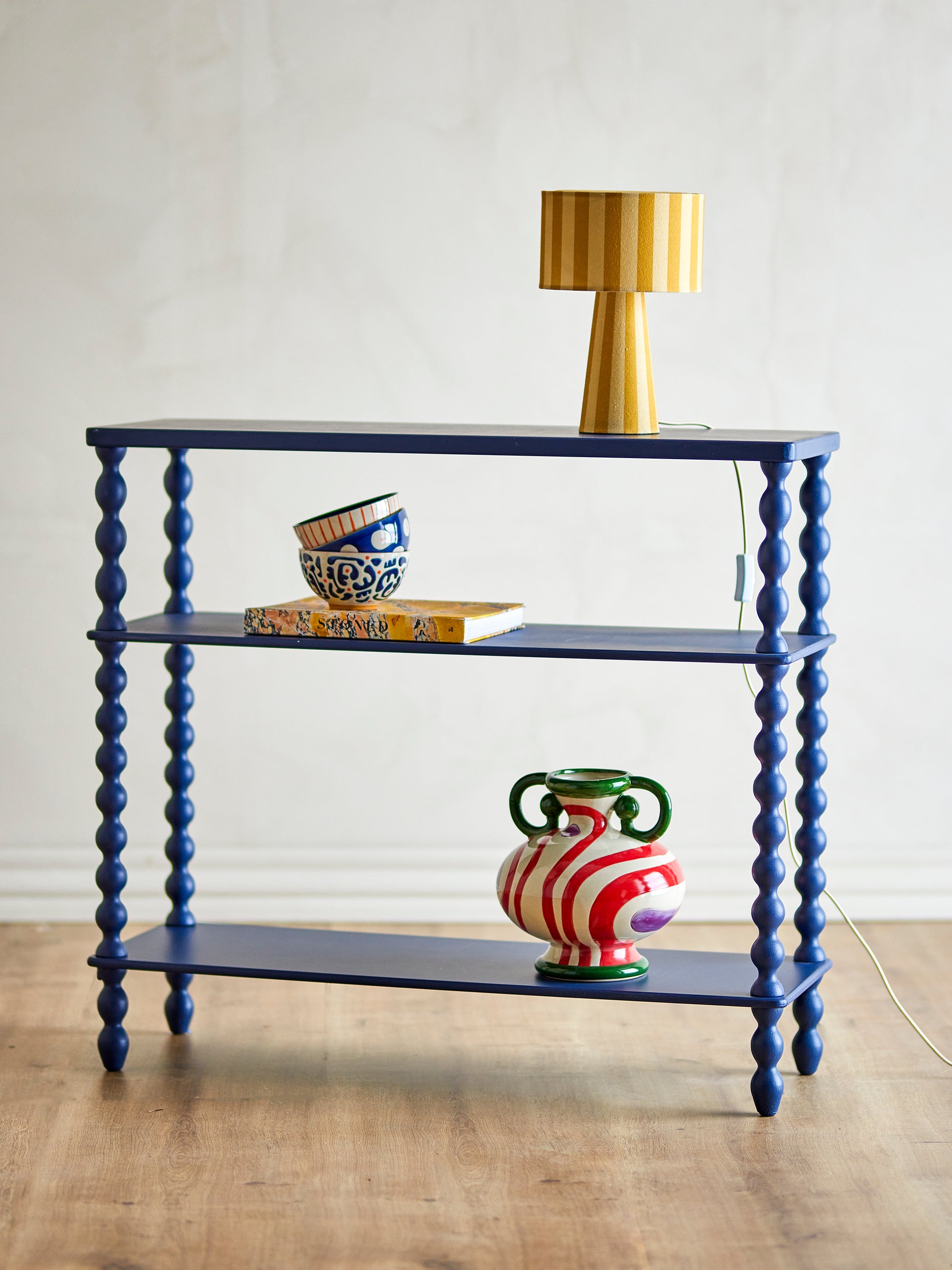 Blue Console Table