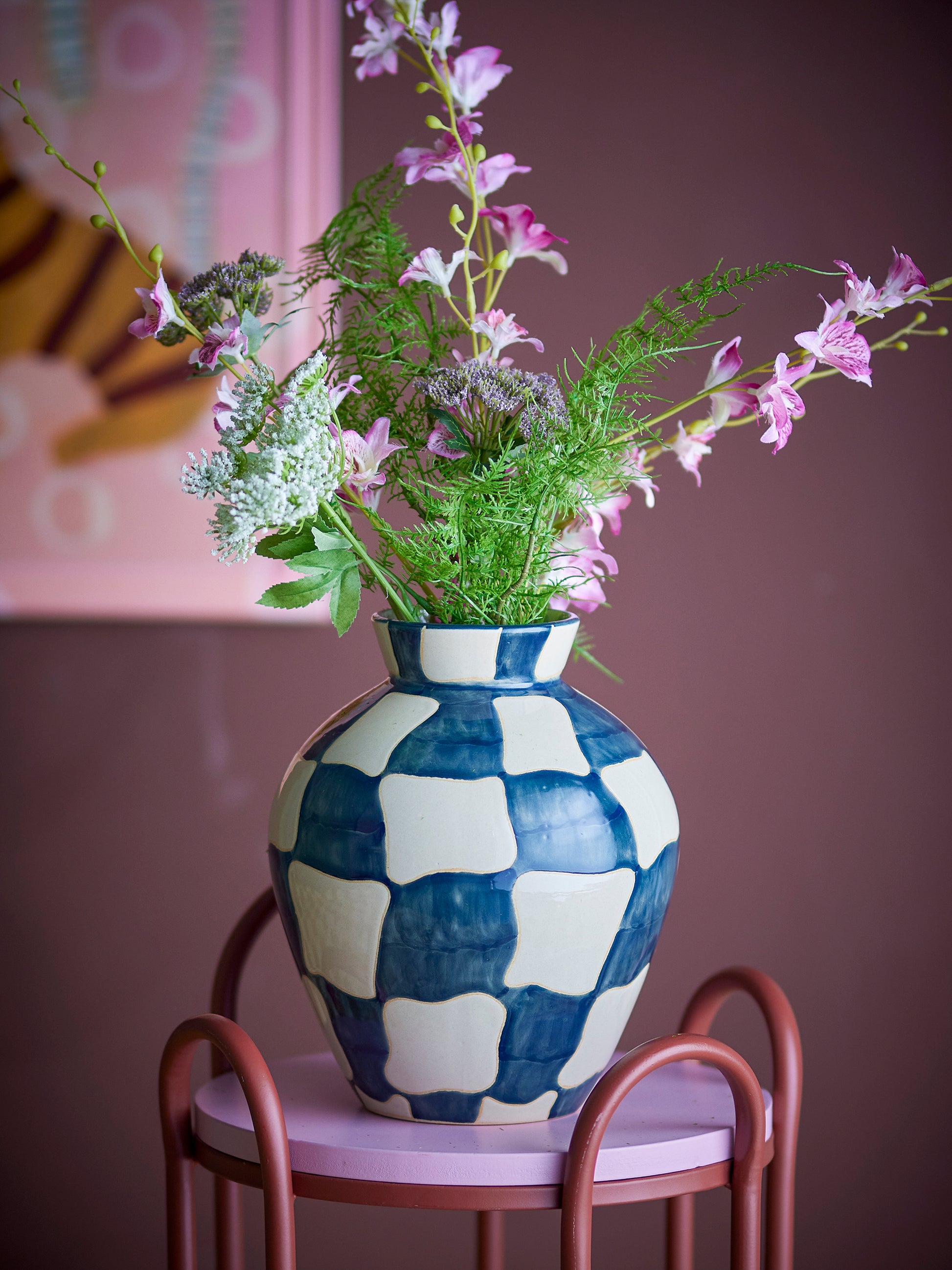 Checker Vase