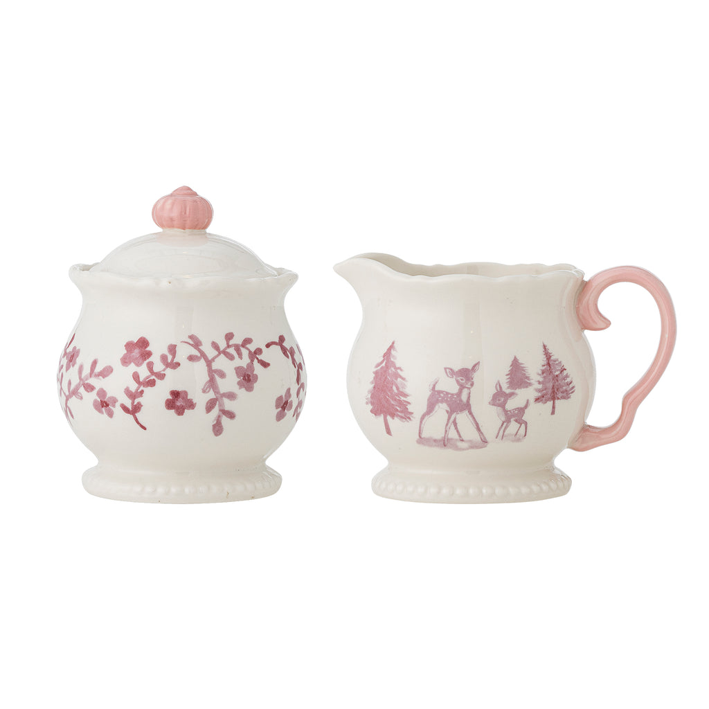 Wonderland Milk Jug and Sugar Bowl Set