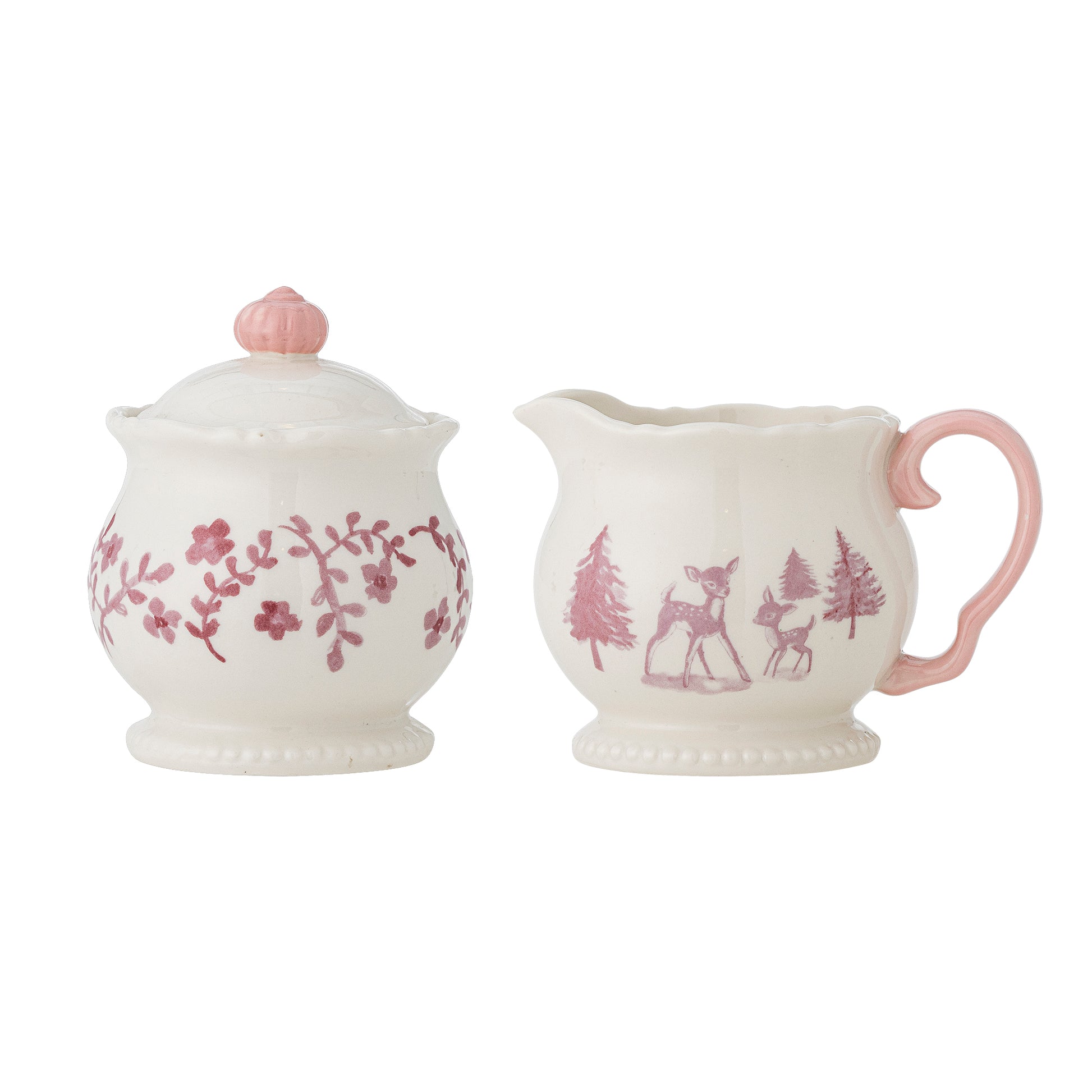 Wonderland Milk Jug and Sugar Bowl Set