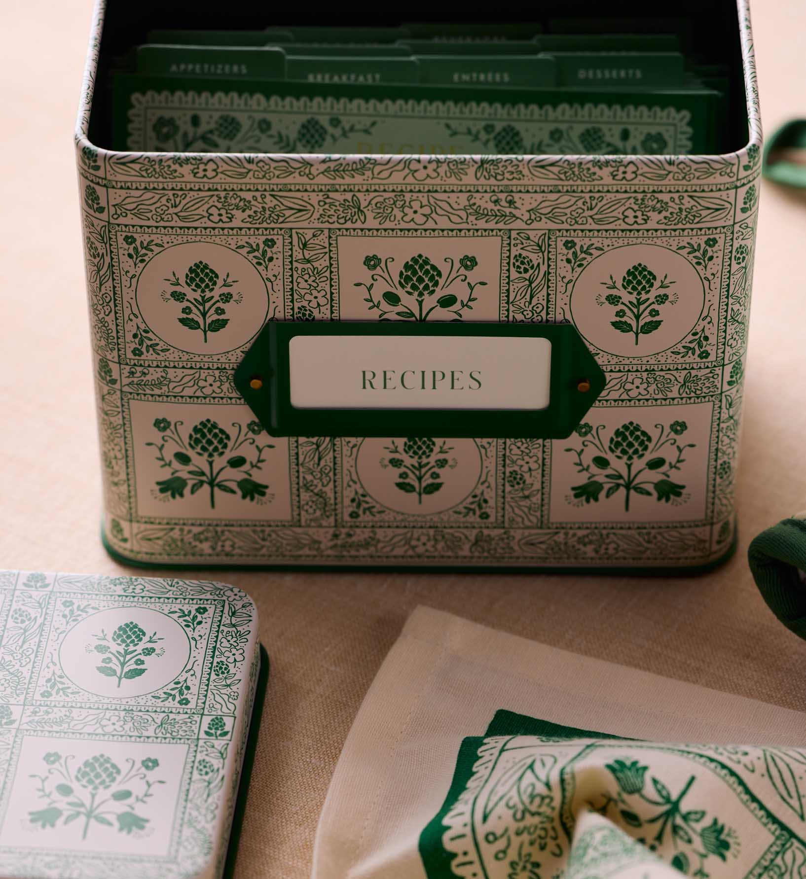 Artichoke Recipe Tin