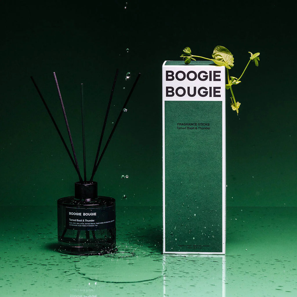 Tamed Basil & Thunder  Fragrance Sticks (200ml)