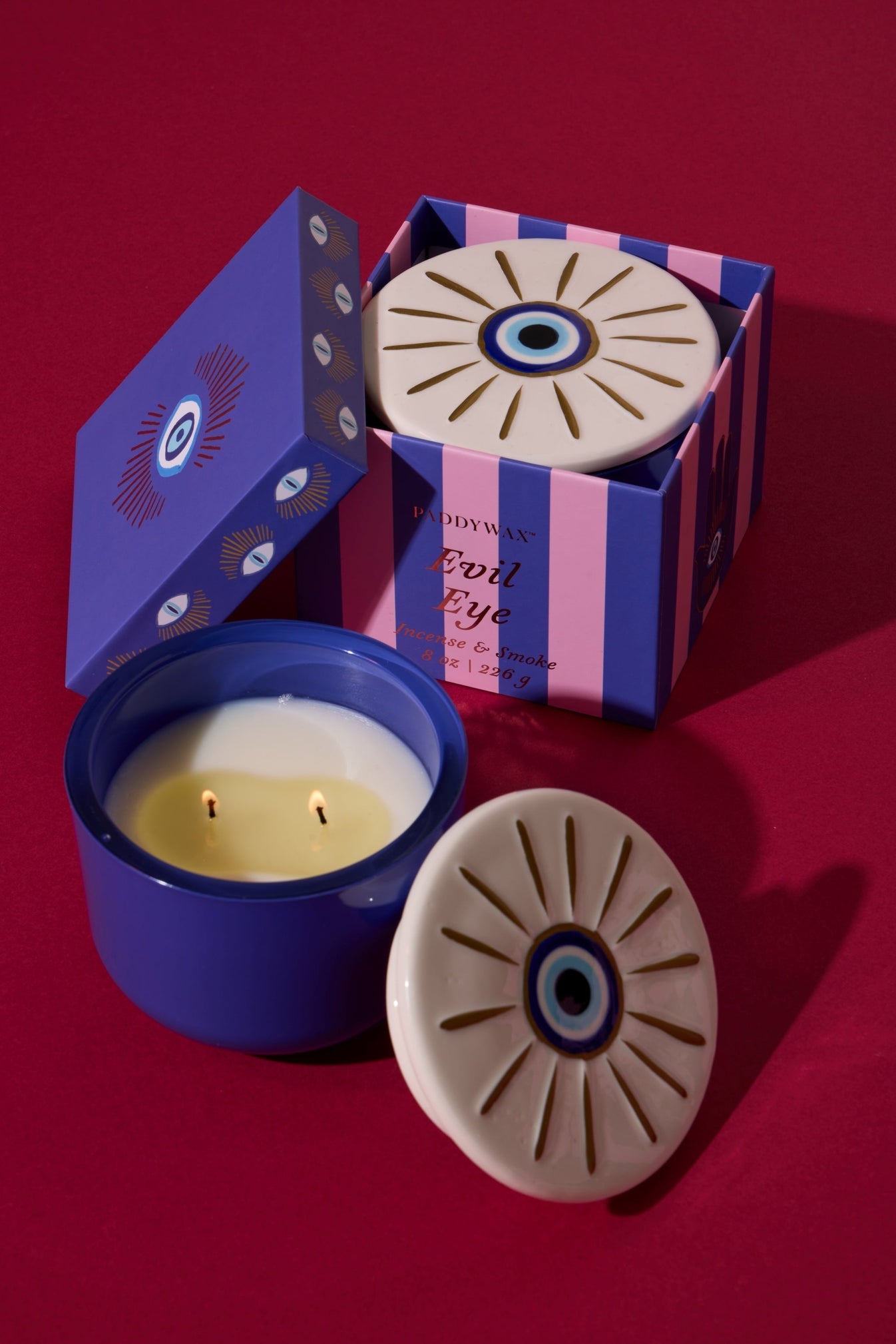 Incense Smoke Candle