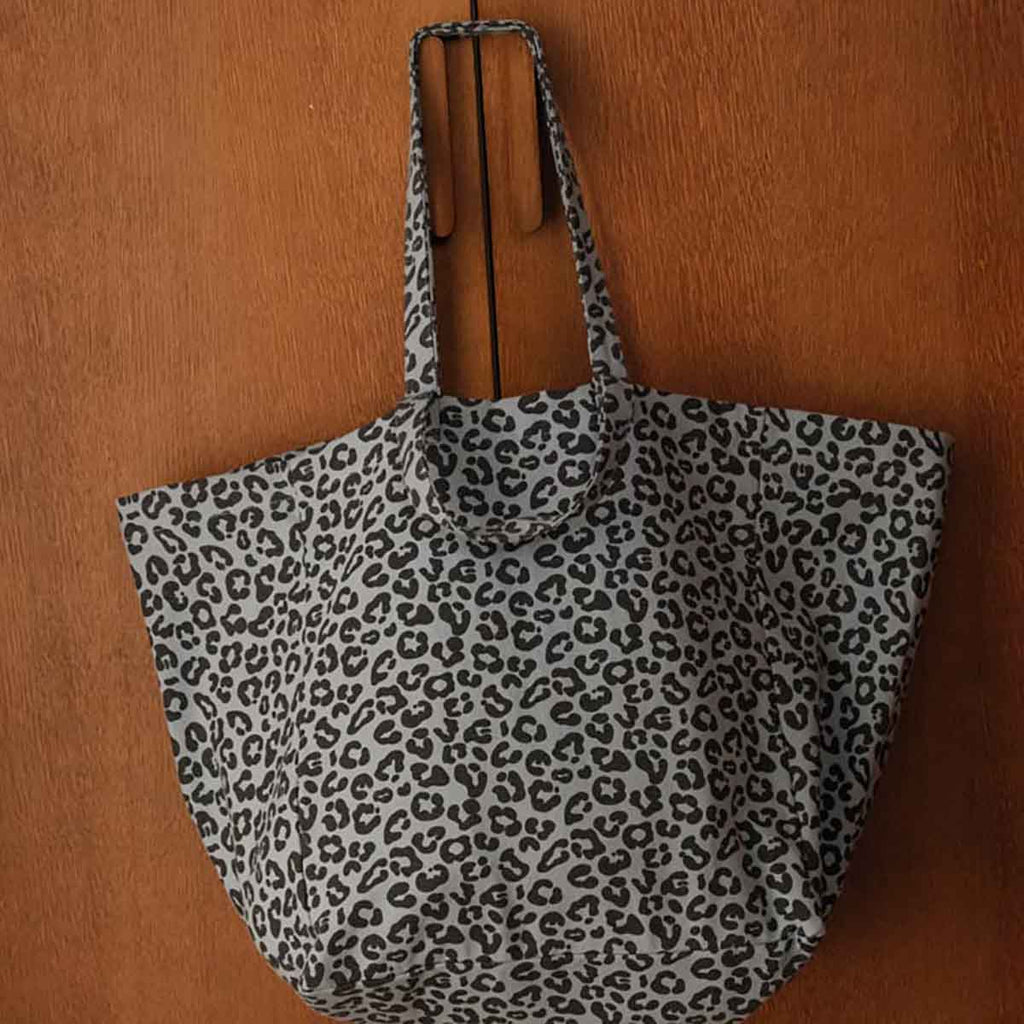 Blue Leopard Bag