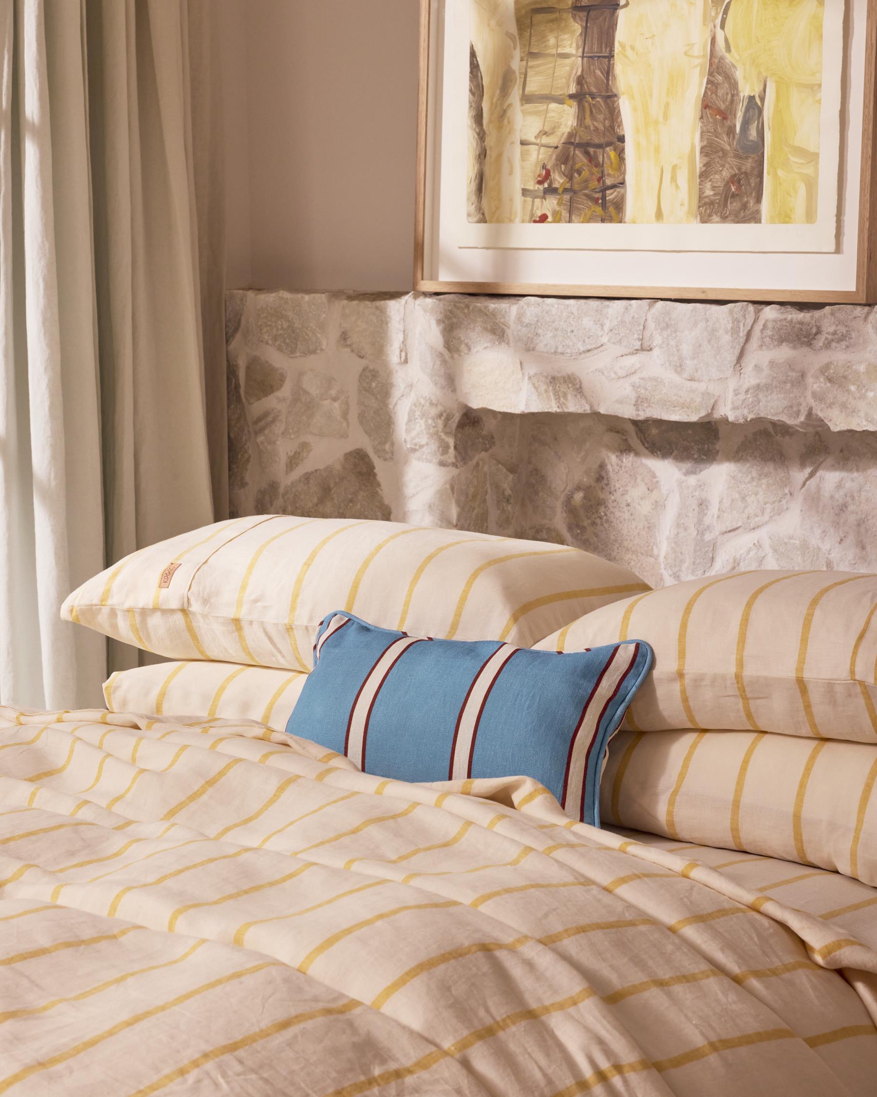 Blue Piazza Cushion