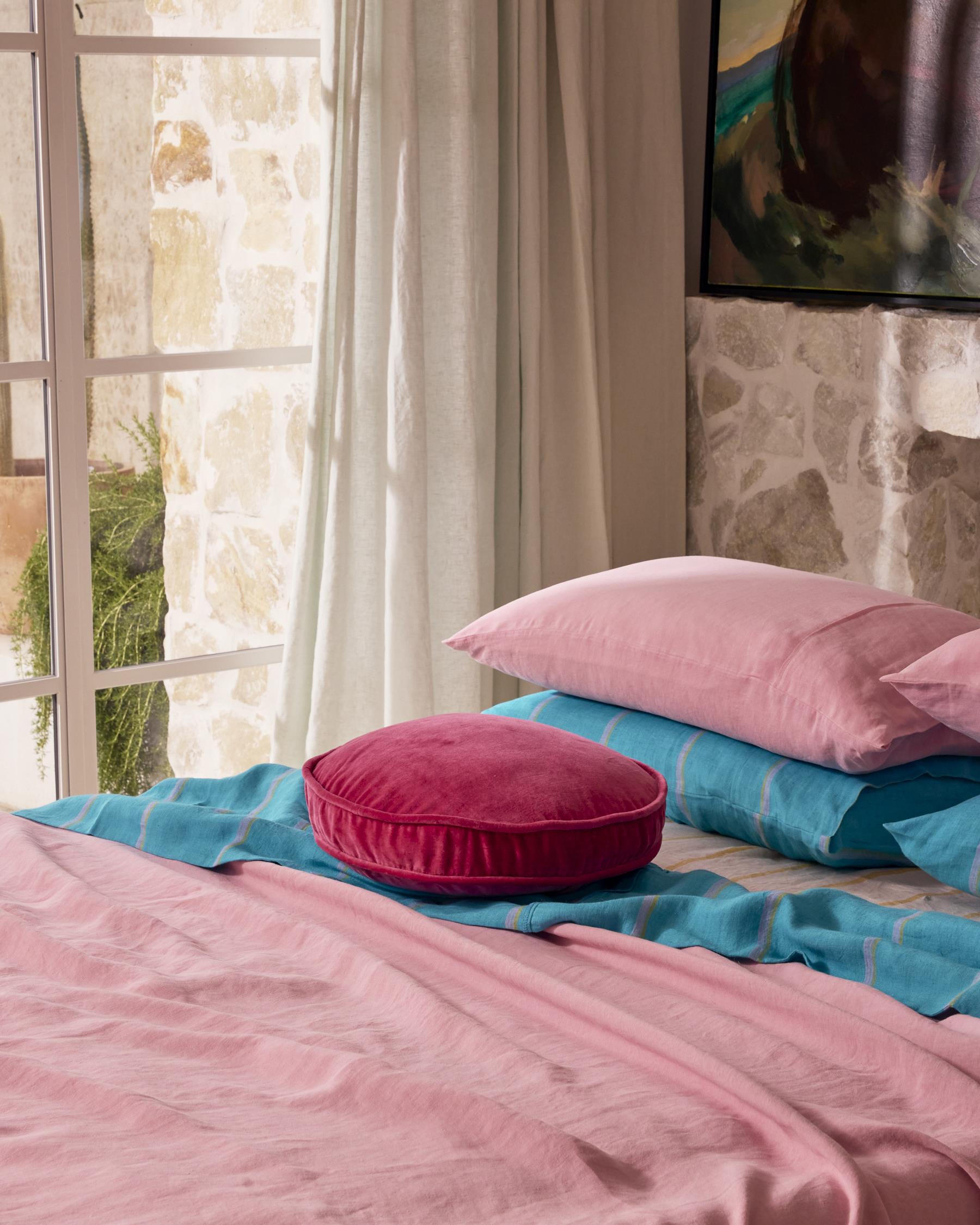 Rhubarb Cushion