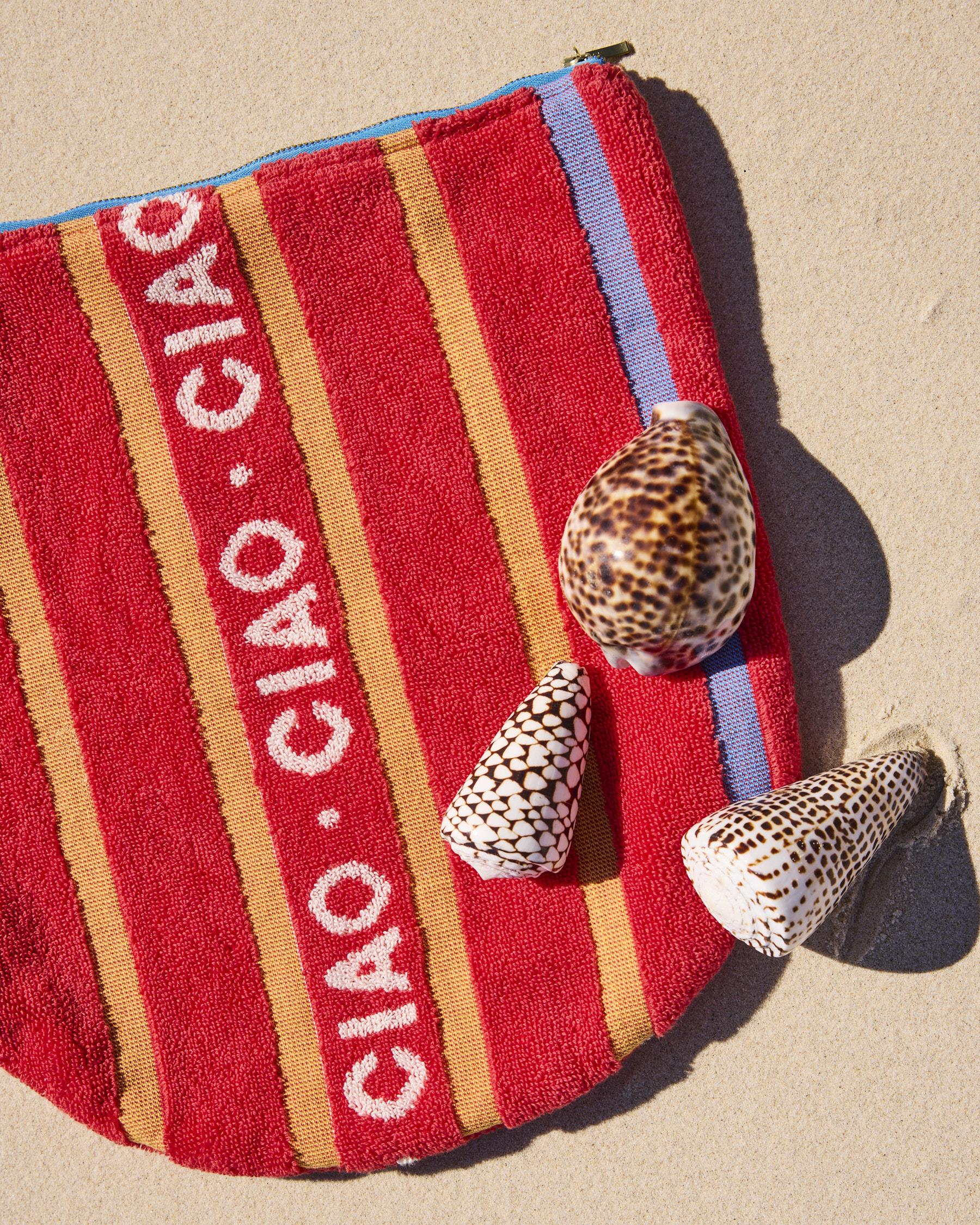 Ciao Terry Stripe Pouch