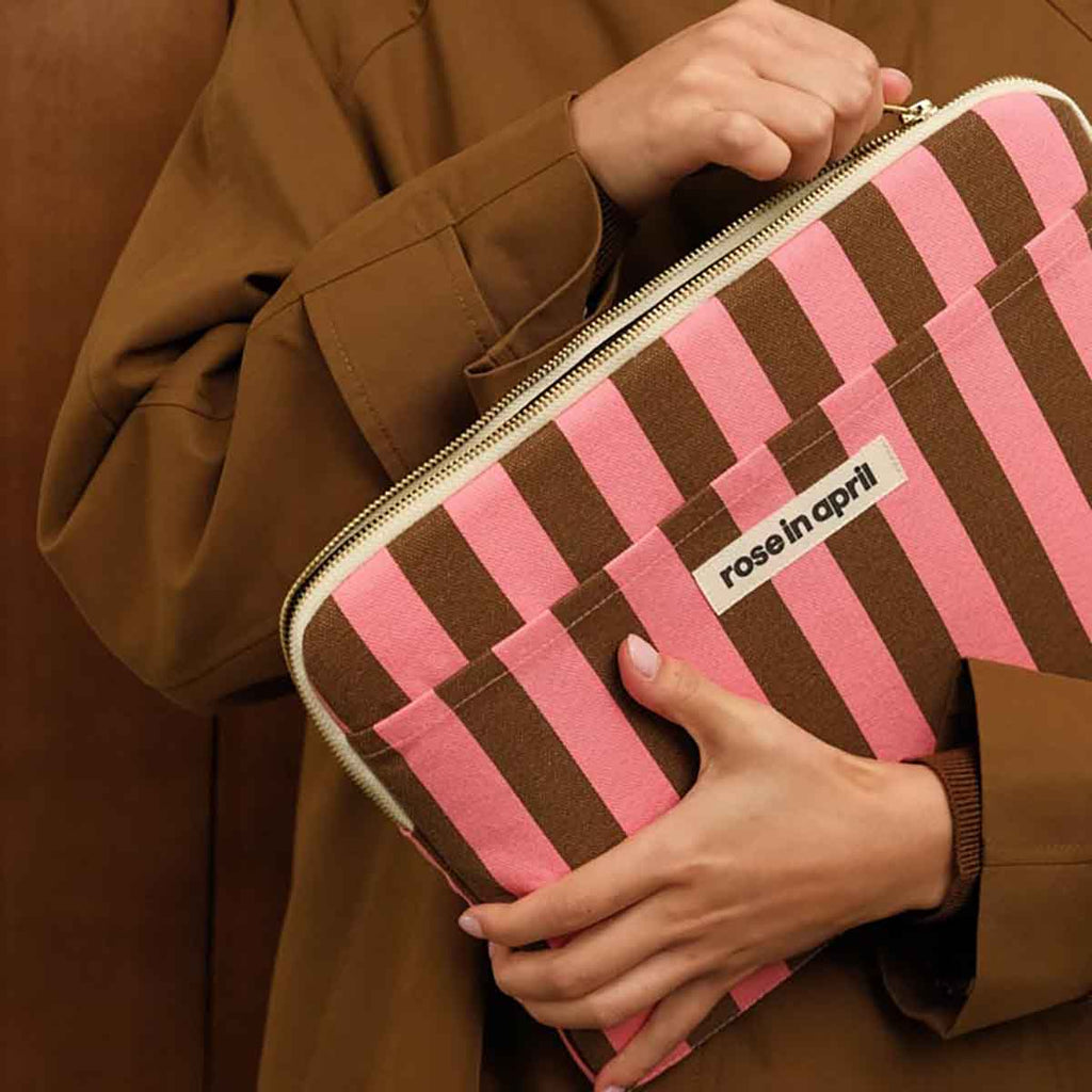 Pink & Olive Laptop Sleeve