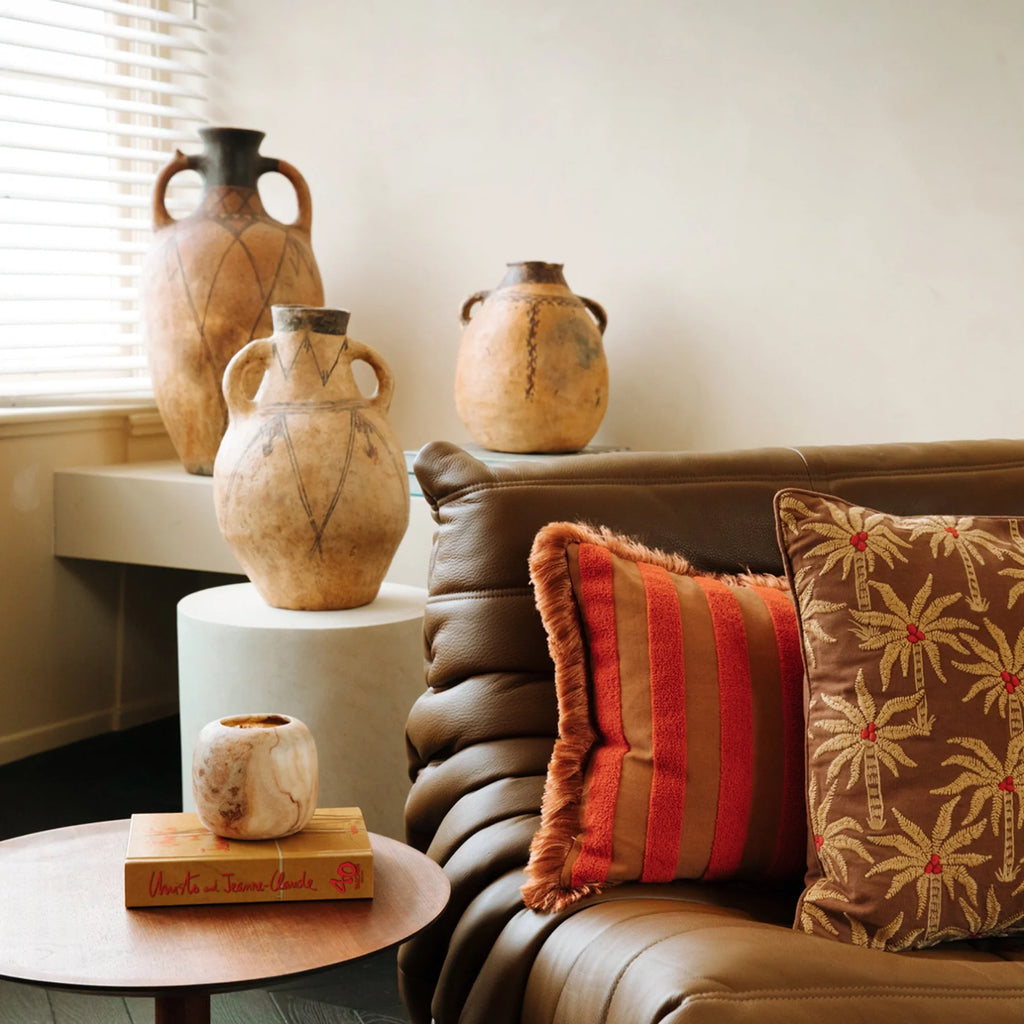 Jackie Coral Cushion
