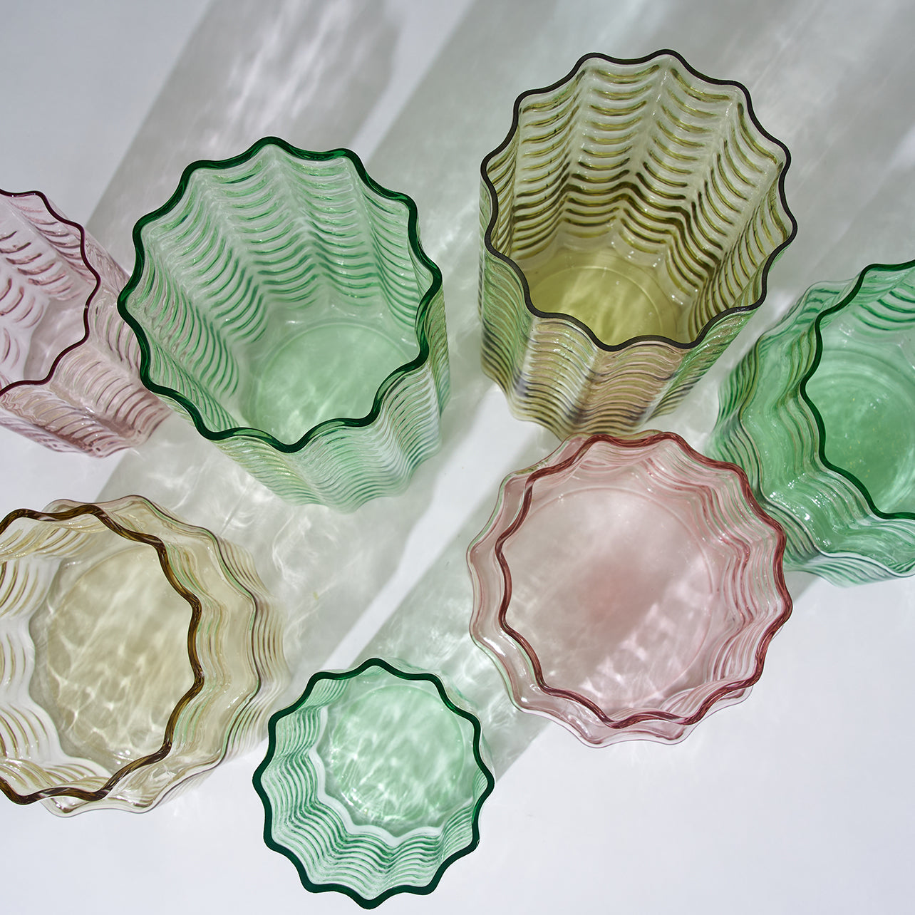 Jelly Hand-blown Short Yellow