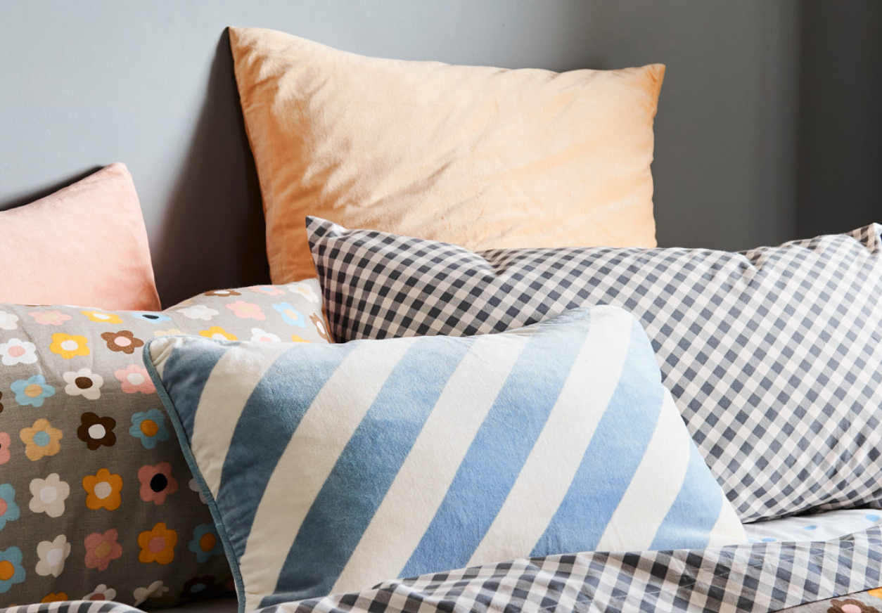 Sky Blue Lumbar Cushion