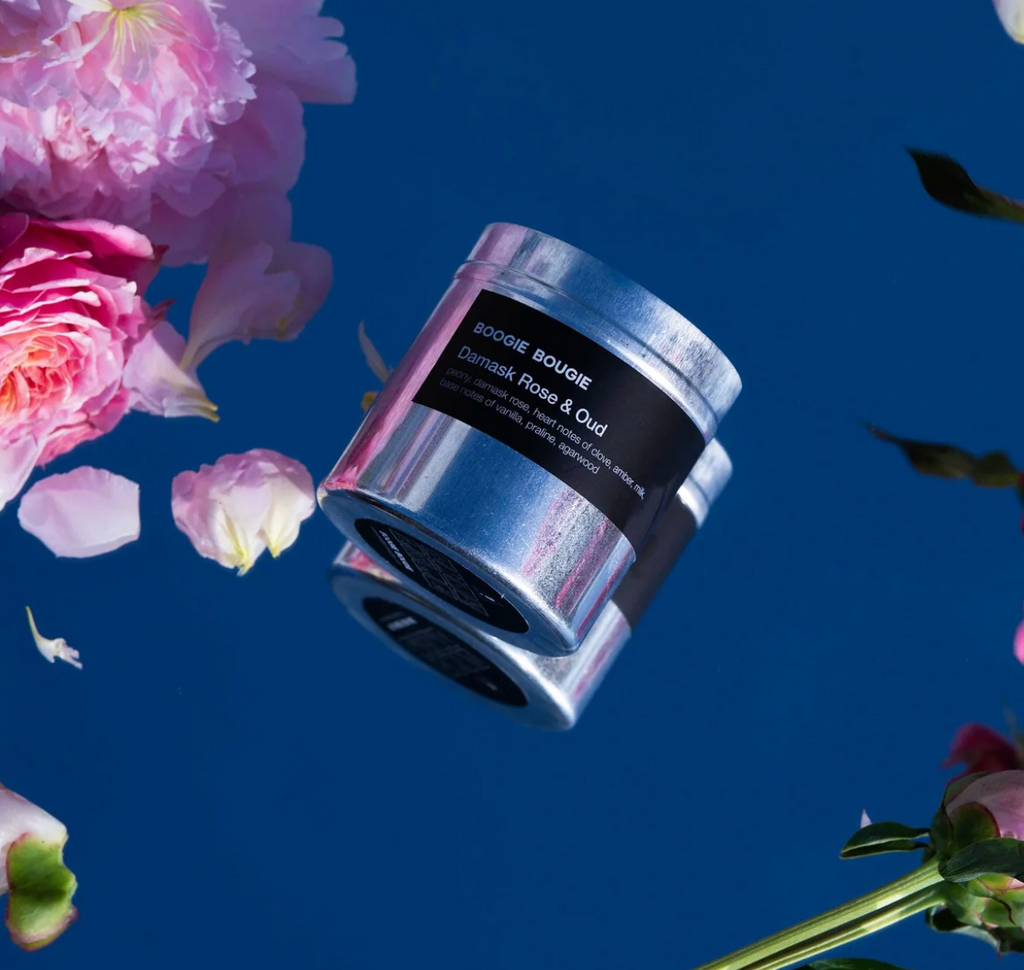 Damask Rose & Oud Candle