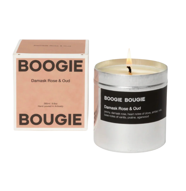 Damask Rose & Oud Candle