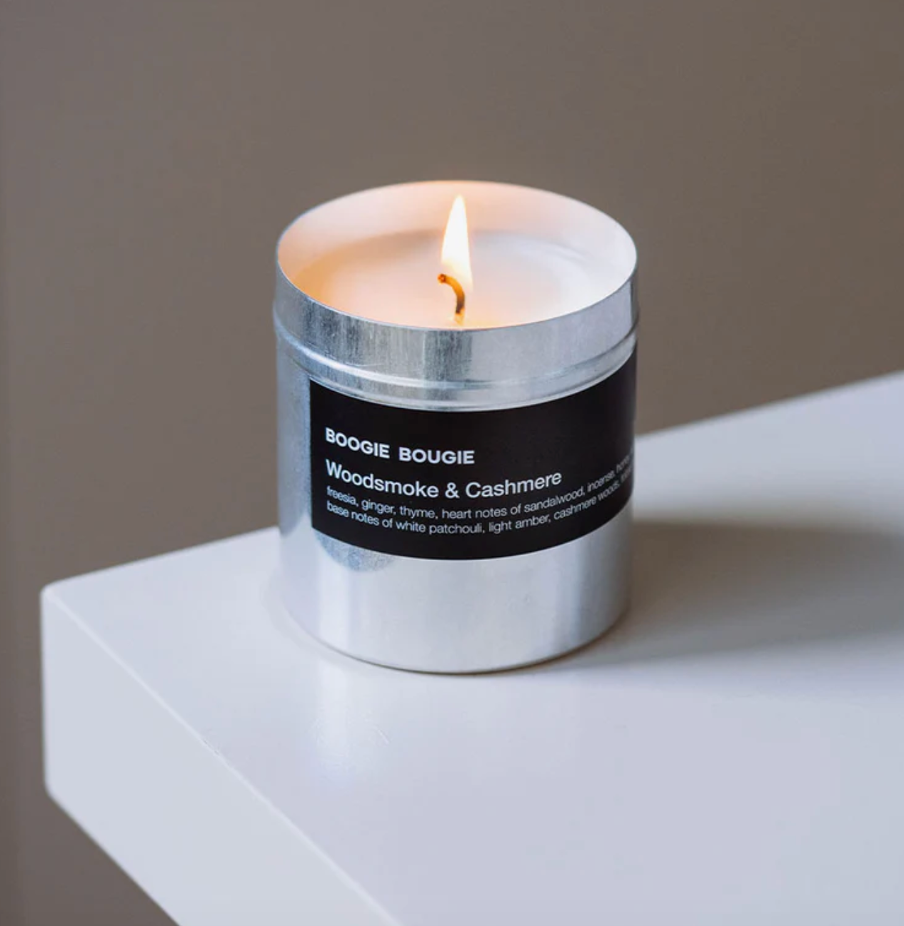 Woodsmoke & Cashmere Candle