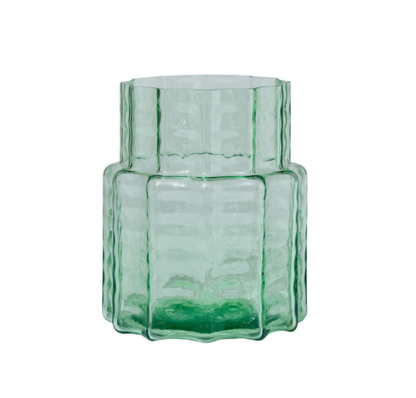 Jelly Hand-blown Short Green