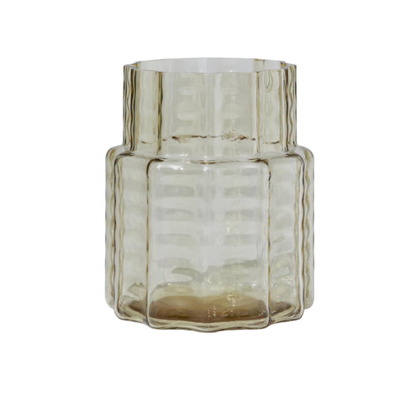 Jelly Hand-blown Short Yellow