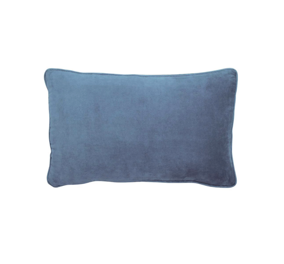 Dusty Blue Lumbar Cushion
