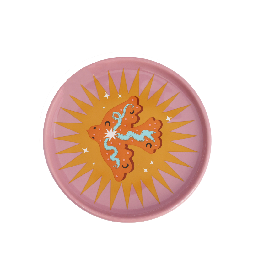 Bird & Star Plate