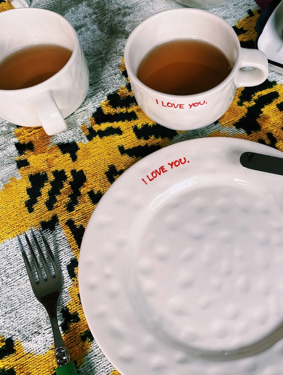 I Love You Cappuccino Mug