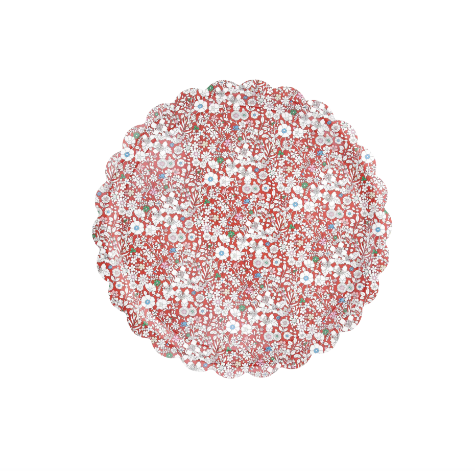 Meri Meri x Liberty Christmas Red Tray