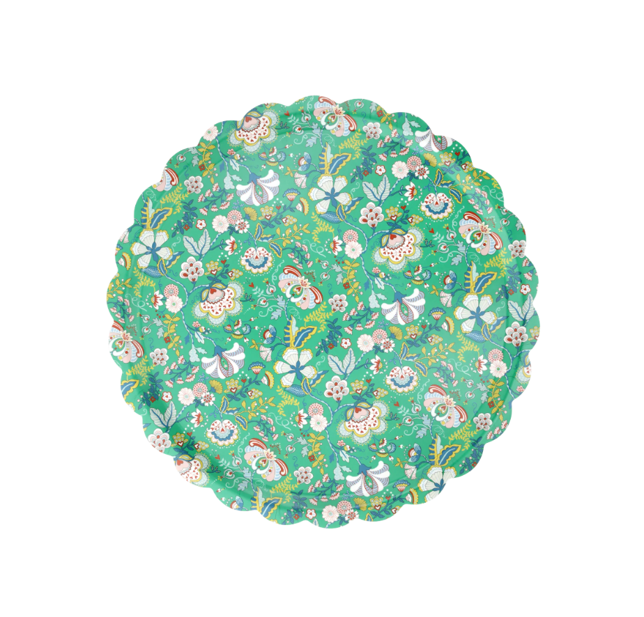 Meri Meri x Liberty Christmas Green Tray