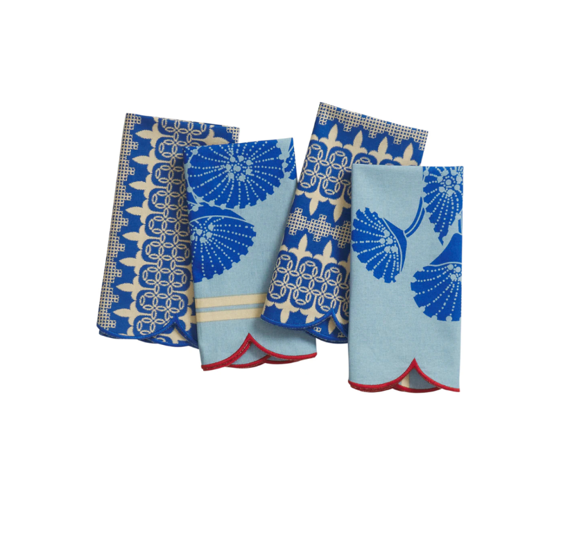 Cerulean Napkins Set of 4