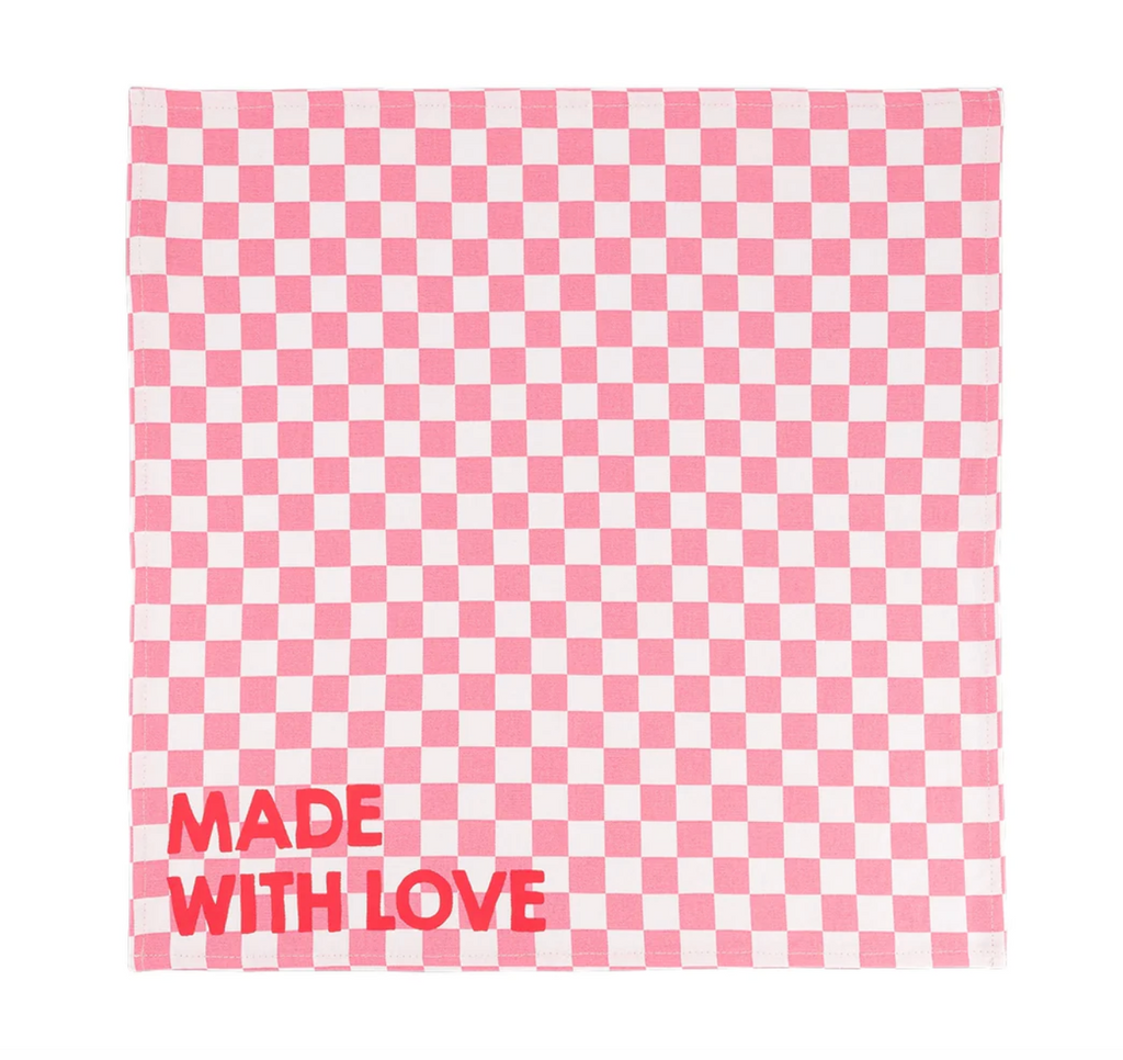 Made With Love ! Set of 2 Napkins