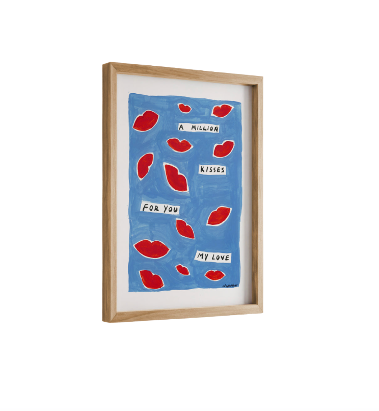 Kisses Wall Art