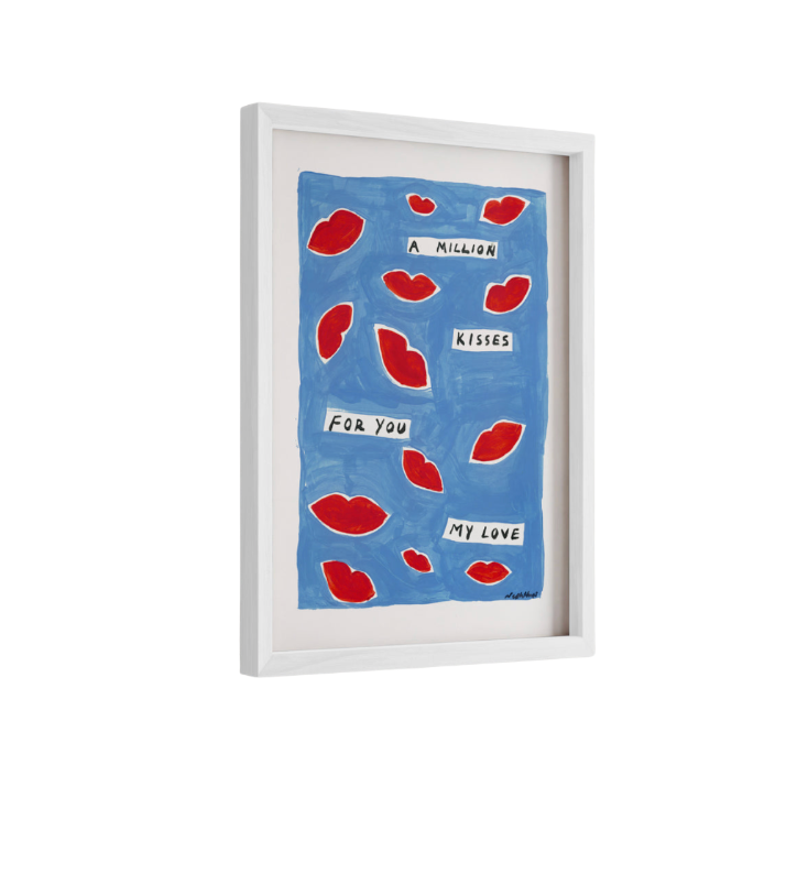 Kisses Wall Art