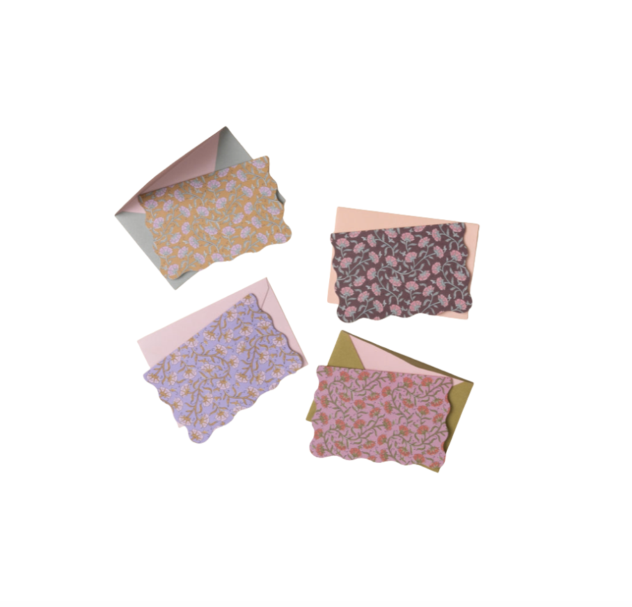 Notecard set of 16 Vintage